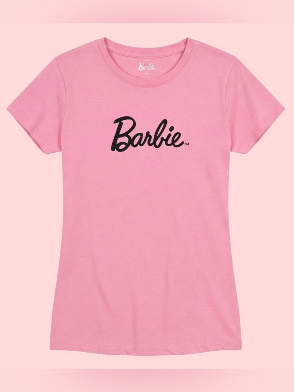 🎀 Vintage Y2K Barbie Script Logo Tee 💗 Pre-Movie! Size XL